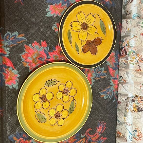 Vintage stoneware plates - Picture 6 of 6